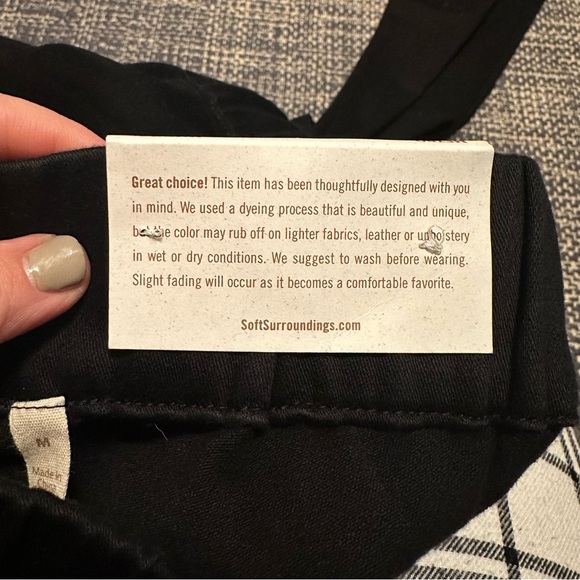 Soft Surroundings Metro Pull On Jeans sz 10/12 NWT - Picture 4 of 8